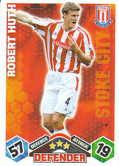Robert Huth Stoke City 2009/10 Topps Match Attax #255